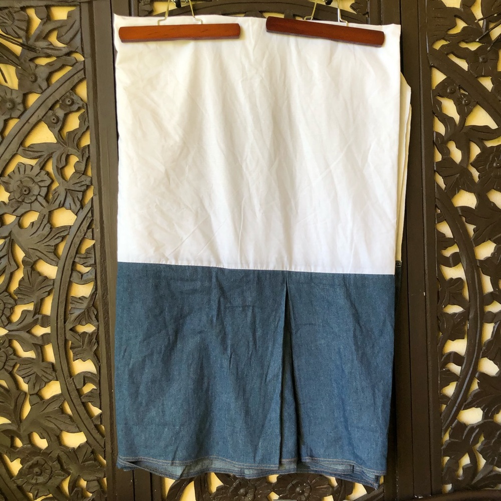 Twin Ralph Lauren  Denim Bedskirt Chambray Lauren